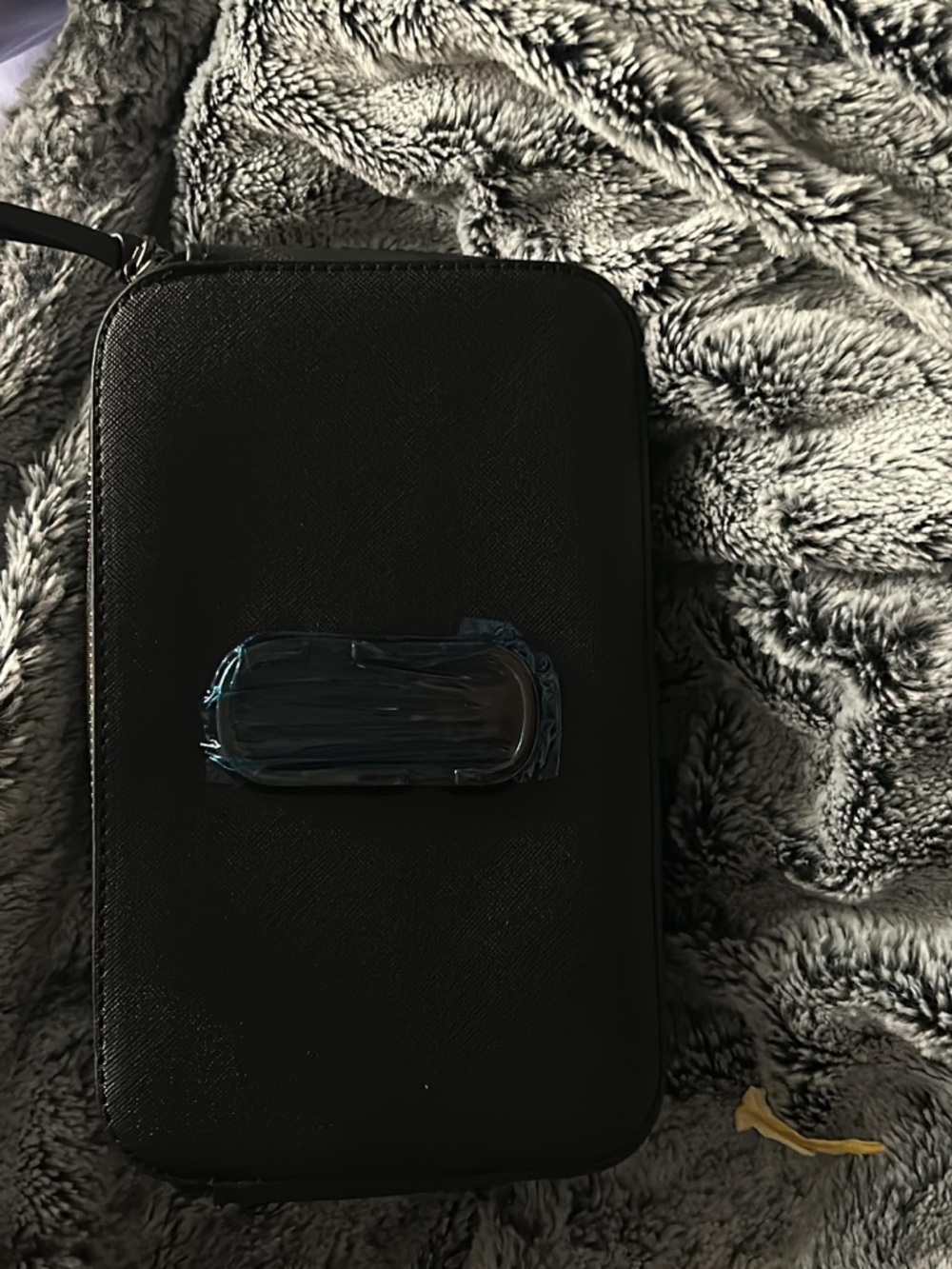 Jacob Black Canvas Strap with White Logo Accent